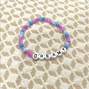 Handmade Beaded Mantra Bracelet